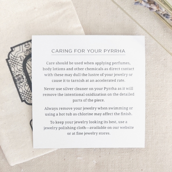 Pyrrha Sterling Silver I Am Safe Talisman - Picture 4 of 5